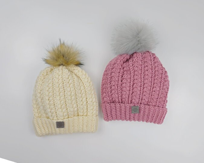 Häkelanleitung Mütze - Cottage Wheat Beanie