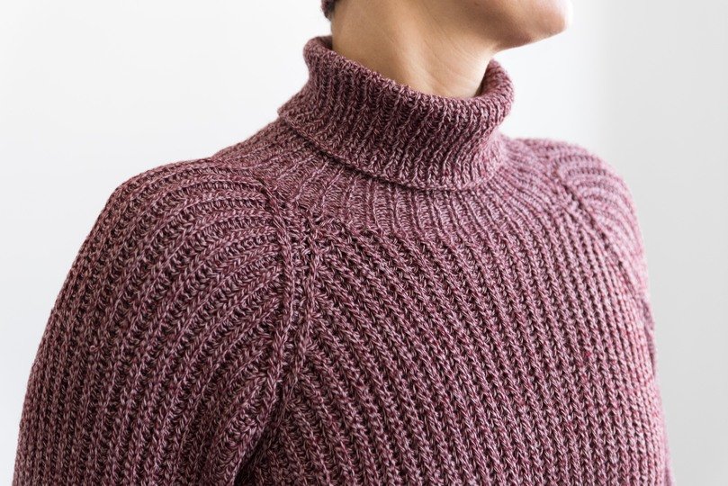 Strickanleitung Raglan-Pullover "Skagen"