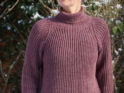 Strickanleitung Raglan-Pullover "Skagen"