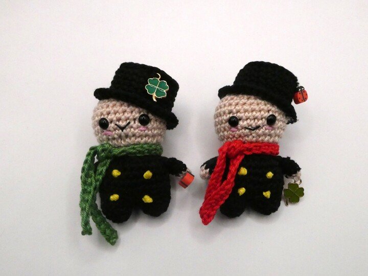 Kleine Schornsteinfeger "Piet & Pünktchen"