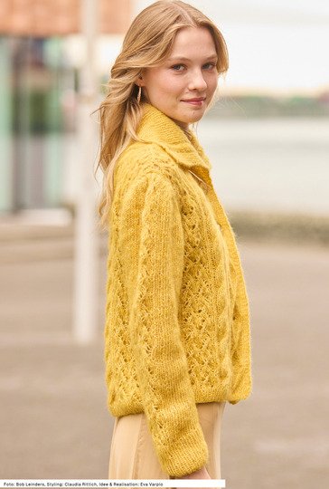 Jacke mit verschiedene Mustern