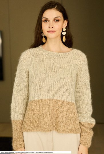 Pulli im Halbpatent