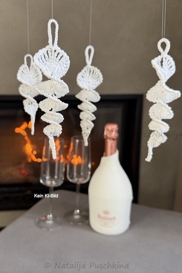2 Reihen – 1 Weihnachtswunder: Der 3D-Spiral-Eiszapfen