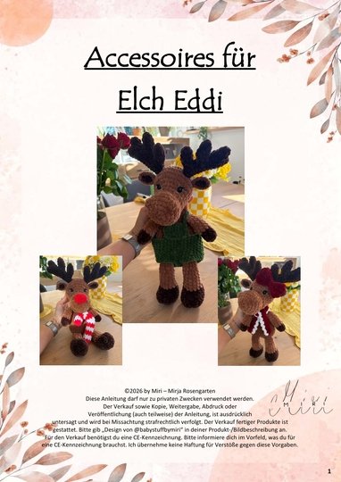 Accessoires Elch Eddi