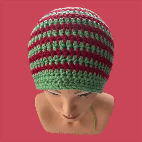 Häkelanleitung Myboshi Mütze mit 4 verschiedene Designs auch für Anfänger