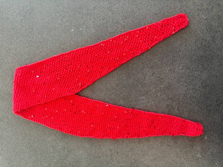 Strickanleitung Kinderschal mit Perlmuster | Schal stricken für Kinder