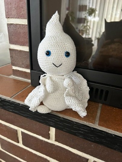 Kuschel Geist, mini - Häkelanleitung