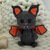 Kuschel Fledermaus, mini - Häkelanleitung