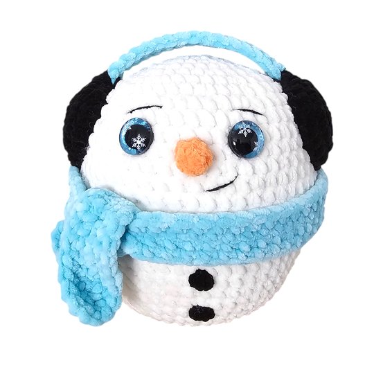 Die Kullertiere - Winter-Bundle - Schneemann & Pinguin Häkelanleitung