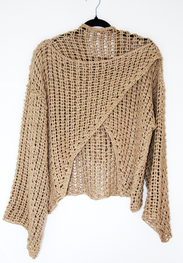 Smilla’s Crossover Crochet Hoodie No. 032