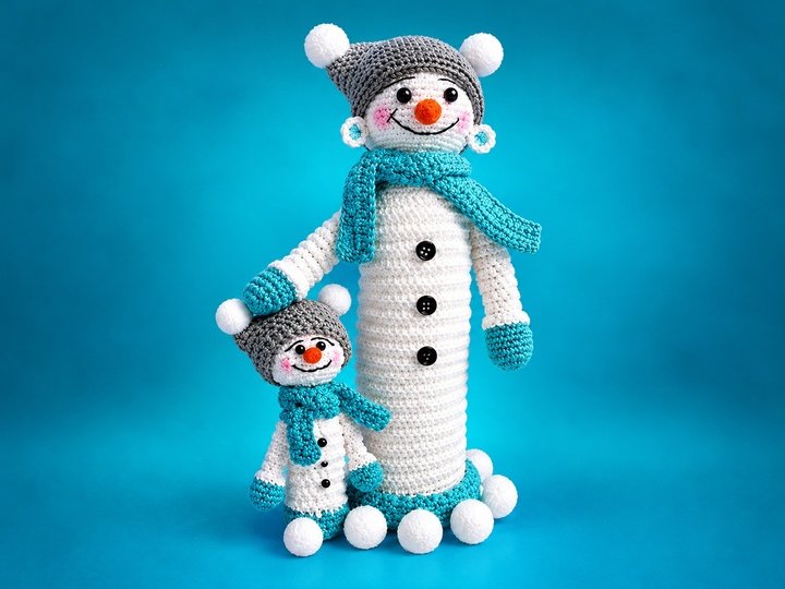 Häkelanleitung Winterfreunde – 4er Bundle PDF