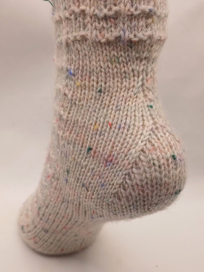 Easily knit socks! Fixe Quicky Heel, 'Memory', sizes EU 34–47, 6-ply