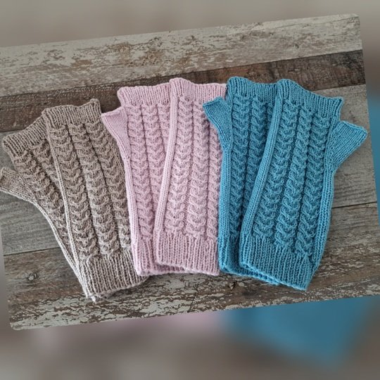 Strickanleitung für die "Cool Winter" Armstulpen