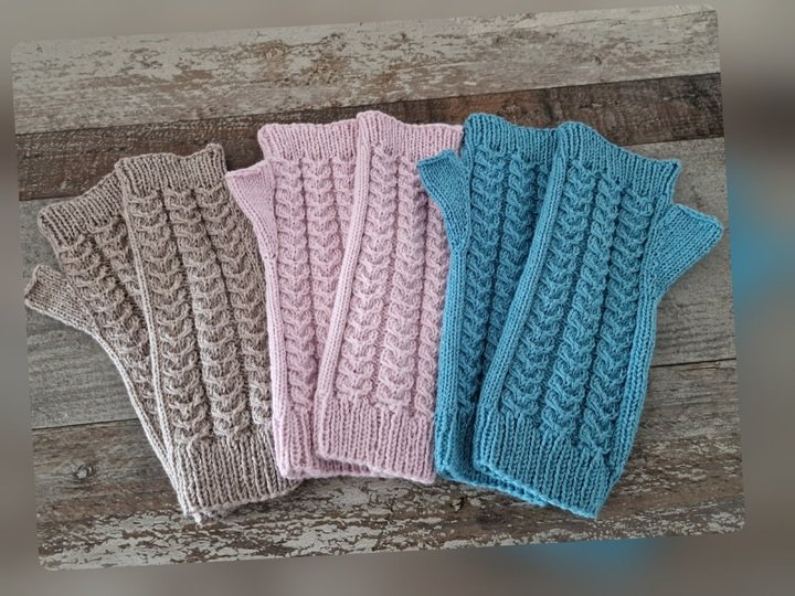Strickanleitung für die "Cool Winter" Armstulpen