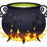 Hexentopf-Farbverlauf