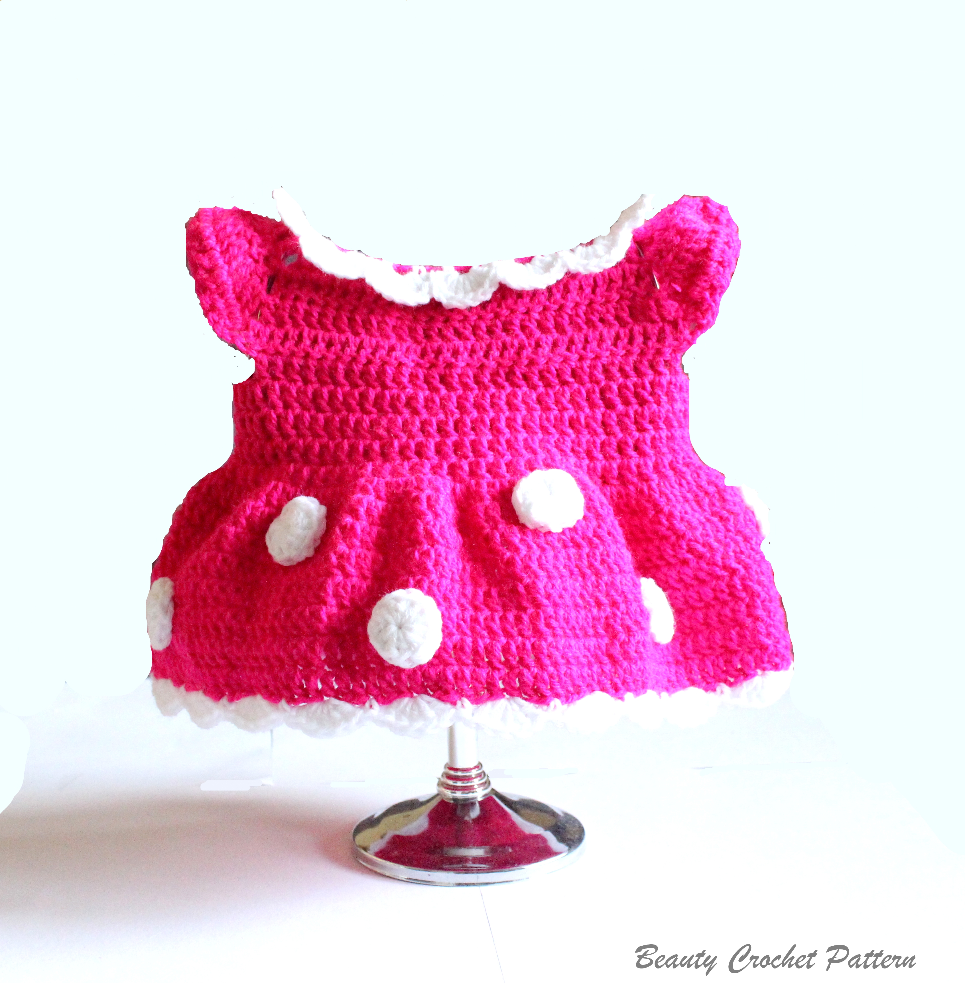 crochet minnie mouse dress