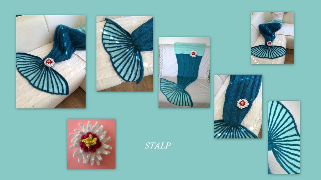 Meerjungfrau - Decke * Kuscheldecke * Schlafdecke * Mermaid