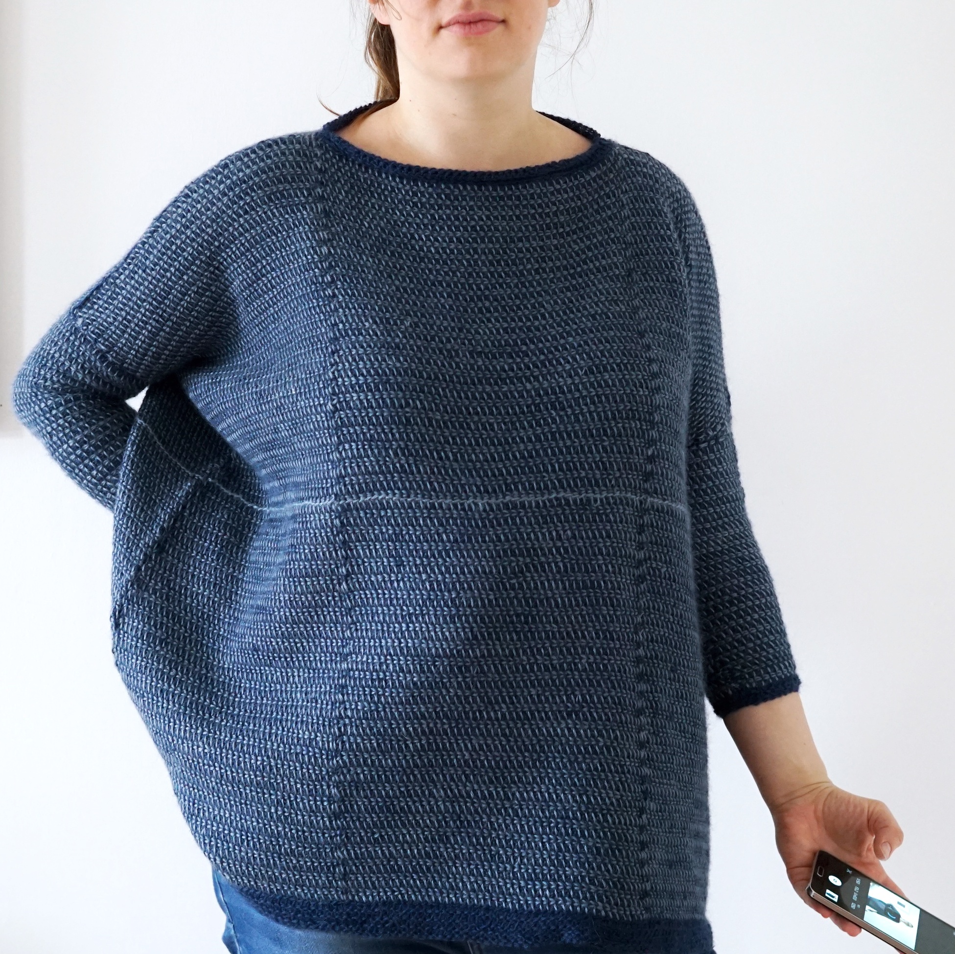 tunisian crochet sweater pattern