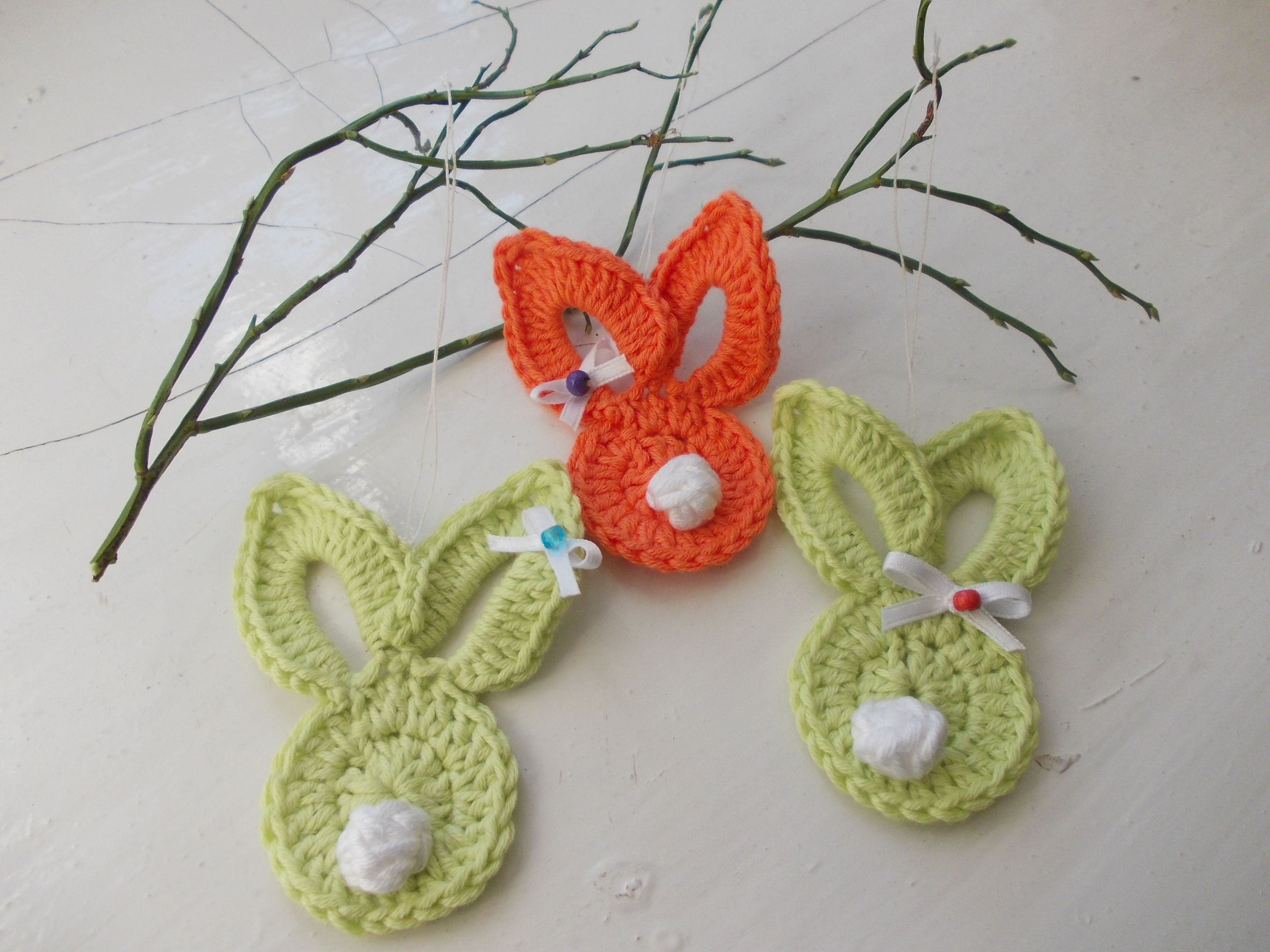 Hase Hakeln Anhanger Applikation Deko