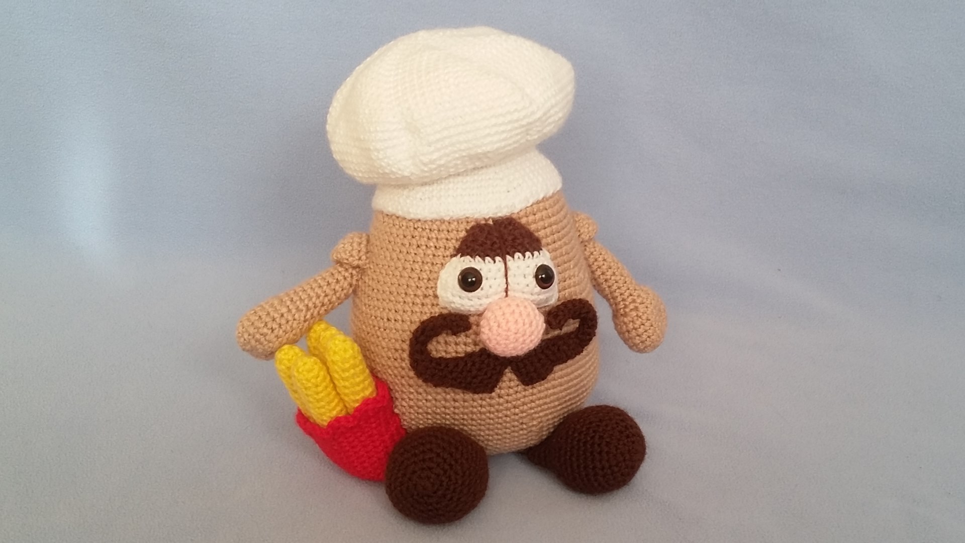 crochet pattern, potato cook Knollo