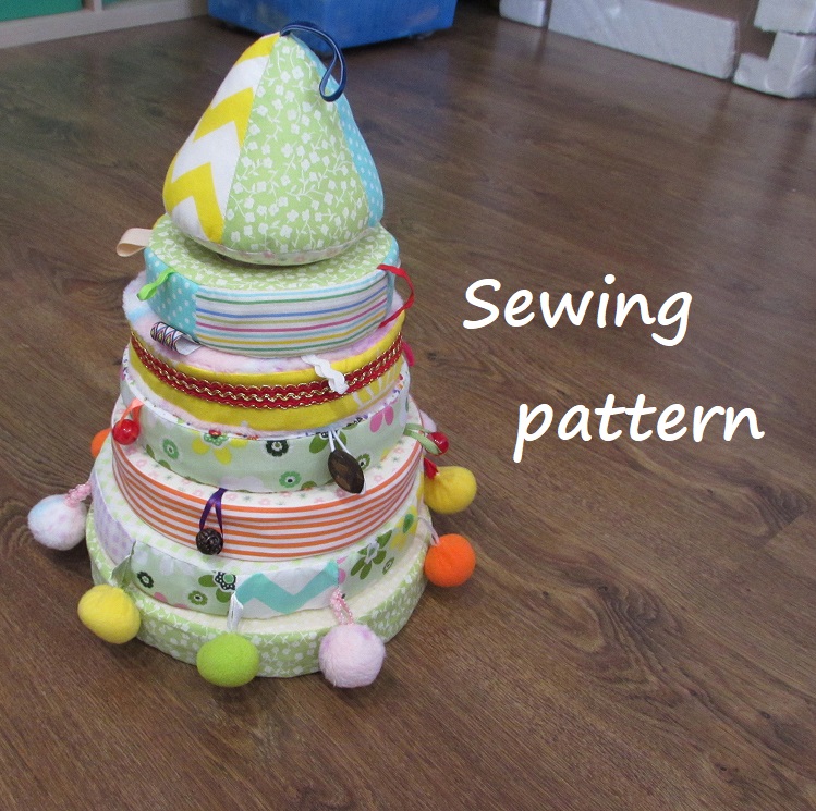 Pyramid For Baby Soft Pyramid Toy For Children Pdf Sewing Pattern