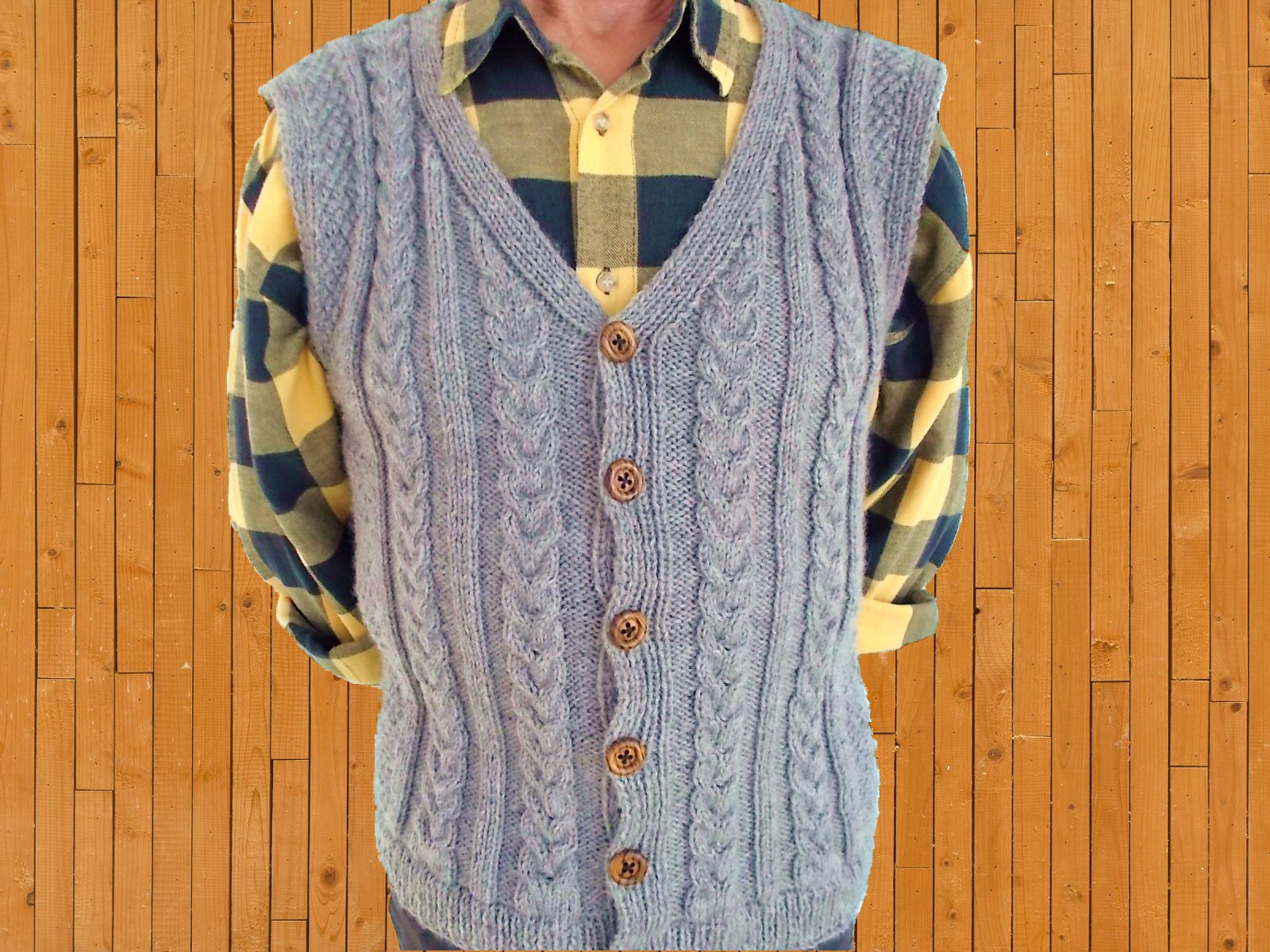 Zopfmuster Kostenlose Herrenpullover Stricken Anleitung Kostenlos - Main Image