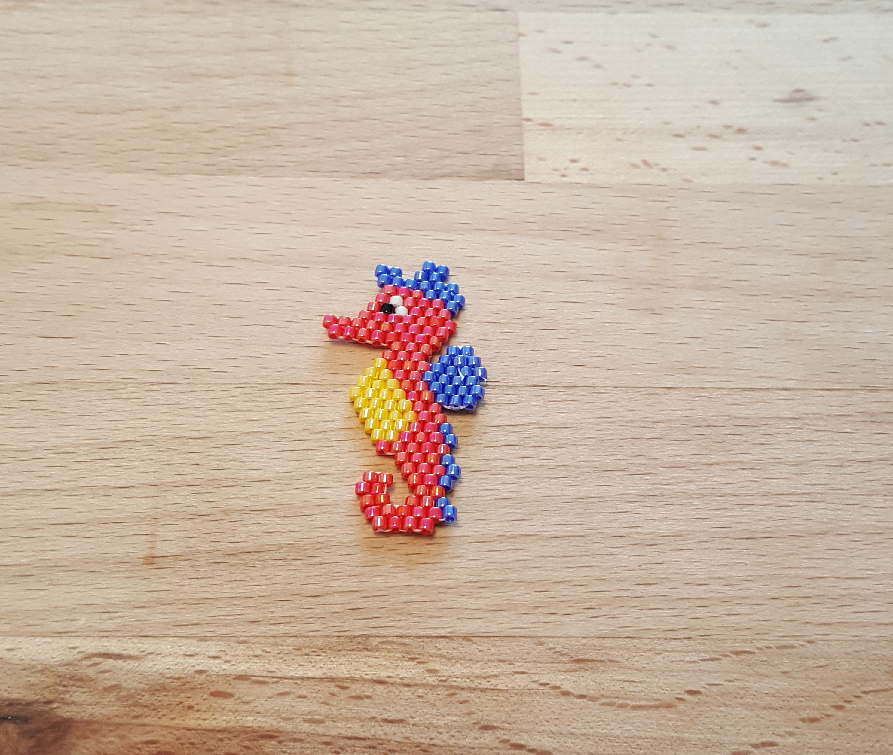 Seepferdchen Charm Anhanger Ohrring