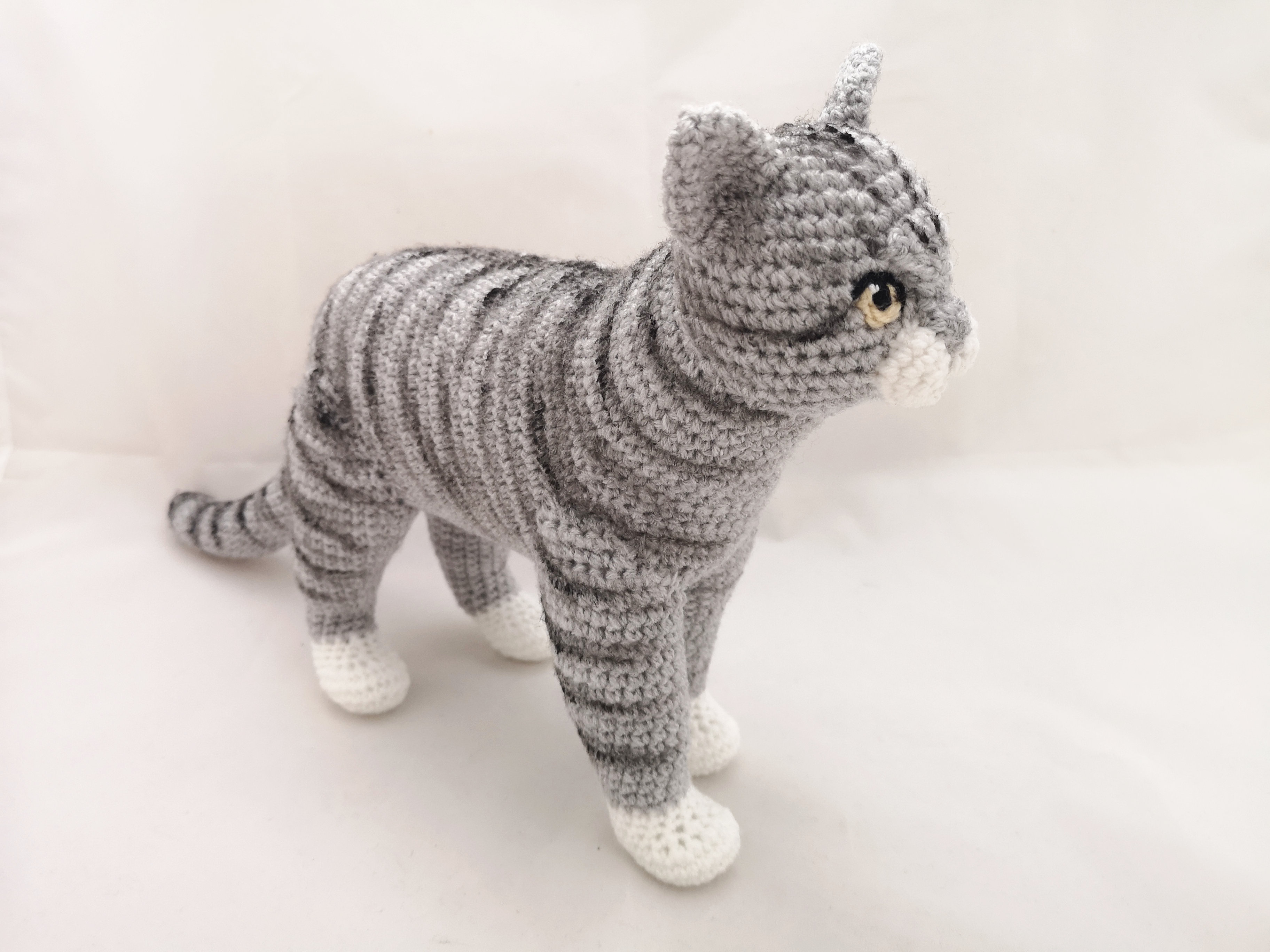 CROCHET CAT PATTERN Art & Collectibles Fiber Arts trustalchemy.com