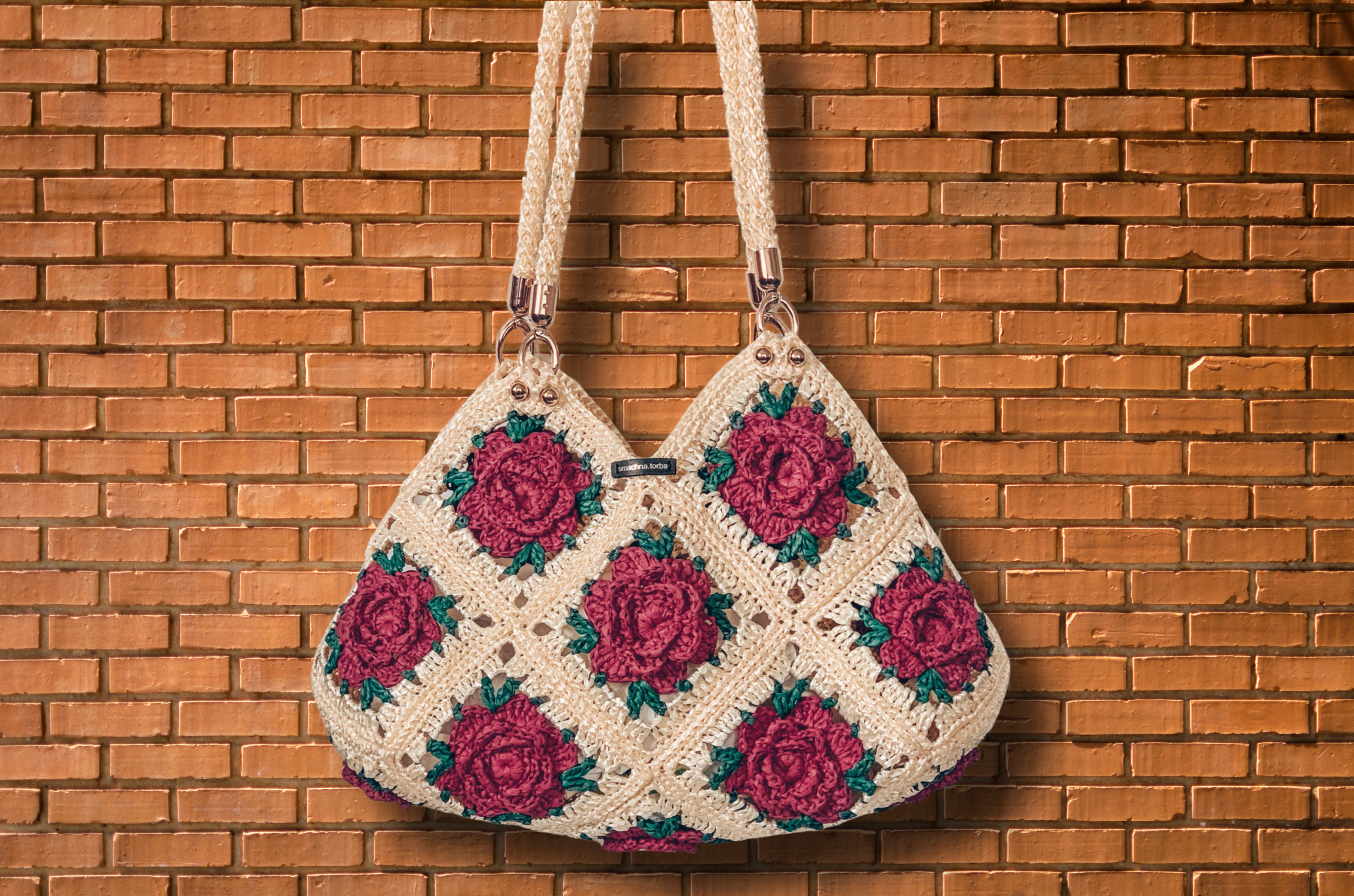 How to Crochet Granny Heart Square Crochet Tote Pattern FREE