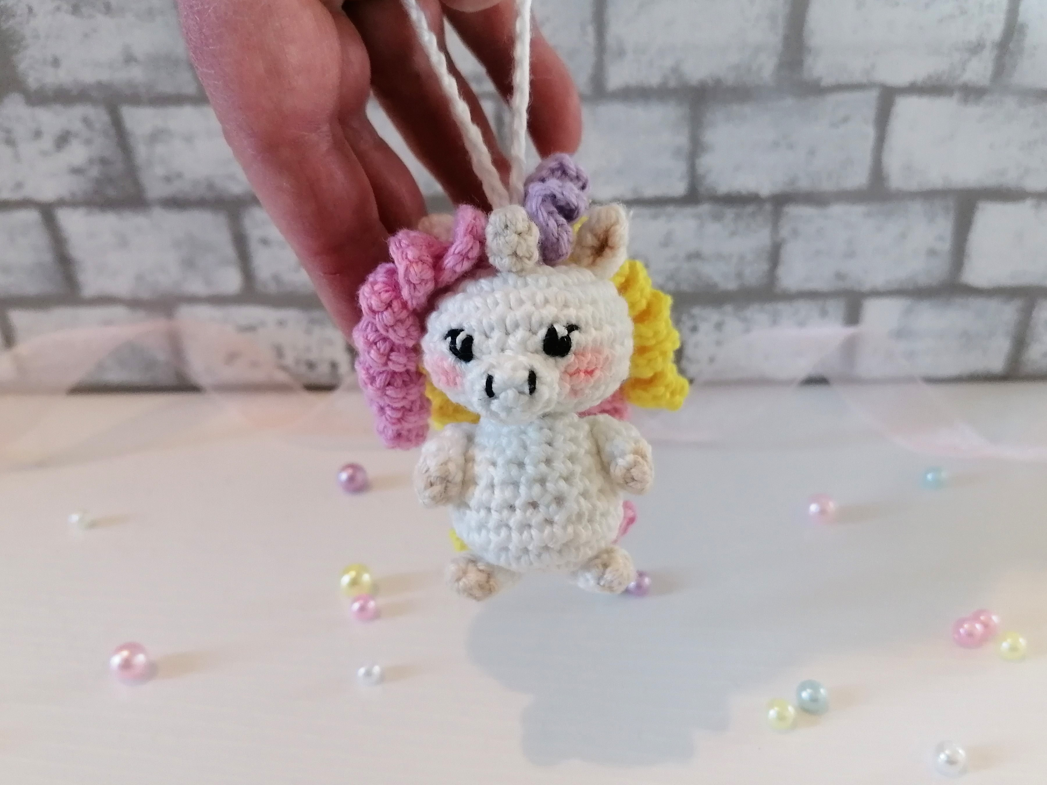 Making A Crochet Unicorn Purse Part 4 - YouTube