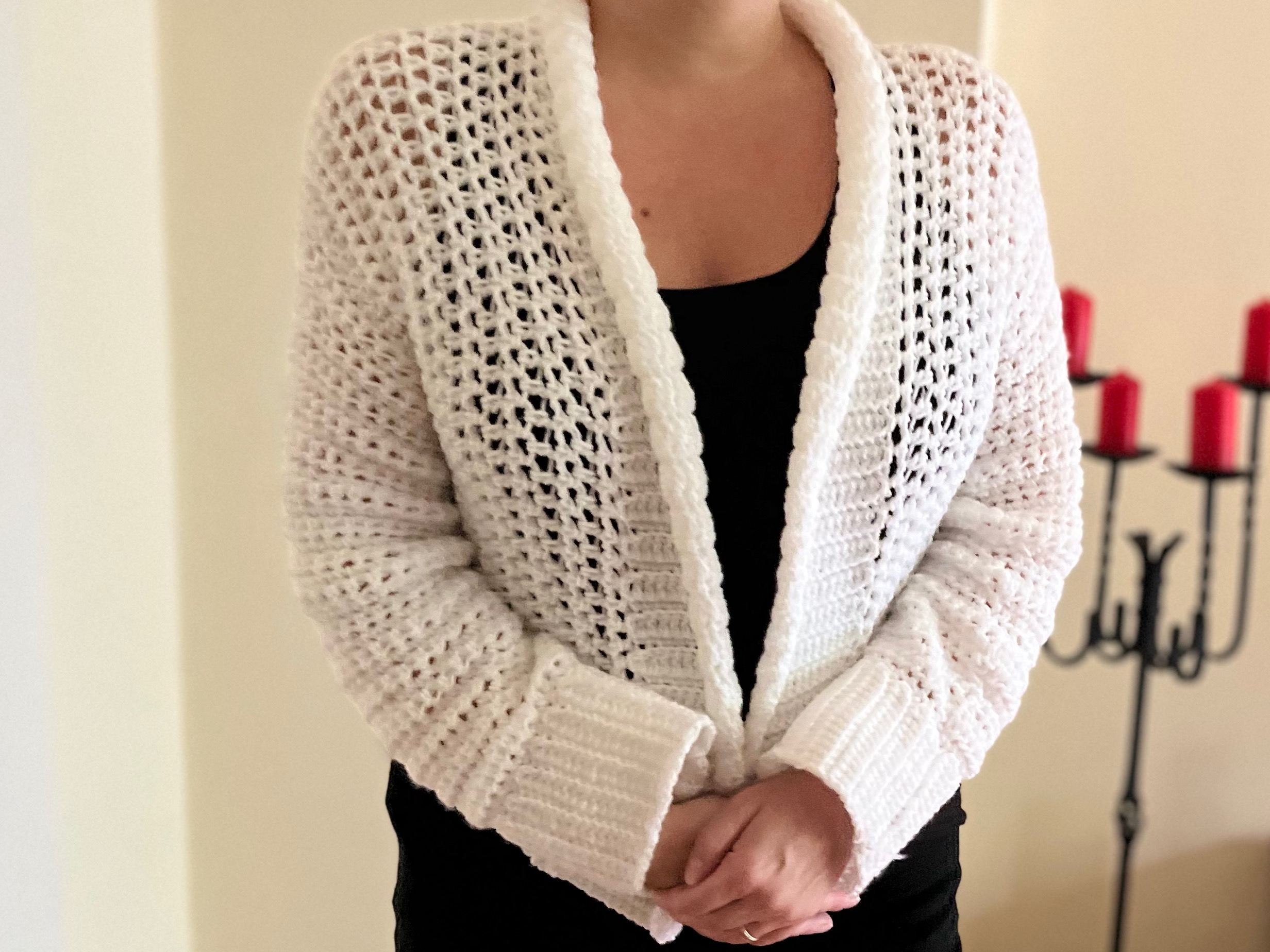 Häkelanleitung Cardigan