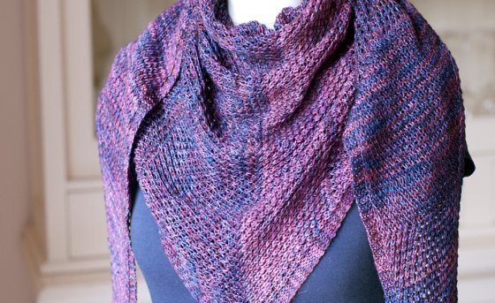 Joanna - Triangle shawl