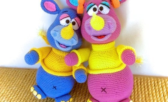 Rosa & Rhino - Crochet Pattern english