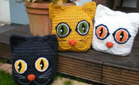 Pillow Cat Crochet Pattern