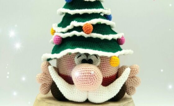 crochet pattern Christmas tree