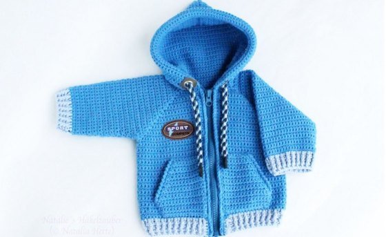 Jacket for babies/children "Sport" (raglan), size 1 m.-8 y.