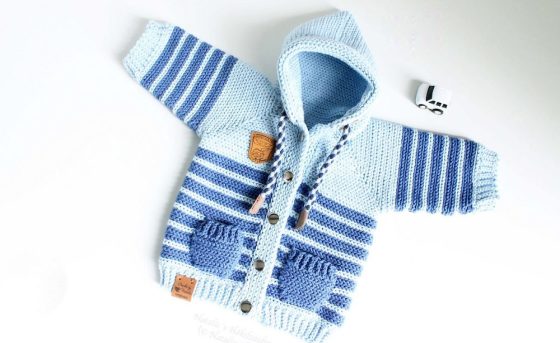 Kids jacket "Maxim", raglan, seamless Size: 0 m. - 5 y.
