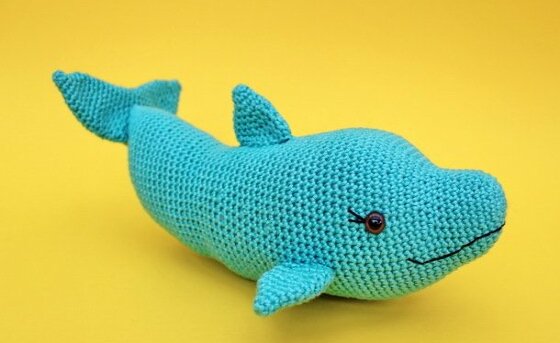 Amigurumi Dolphin PDF Crochet Pattern