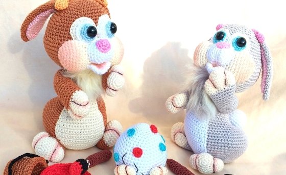 Crochet Pattern "Babsi" and the faulty Easter egg