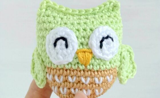 Elsi the owl amigurumi pattern