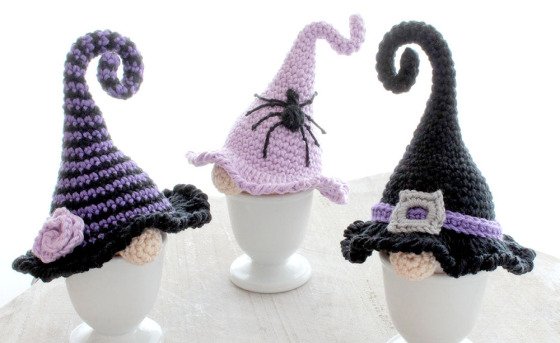 "The Hexlies" – Cute Eggwarmers / Gang of Little Witches - Crochet Pattern