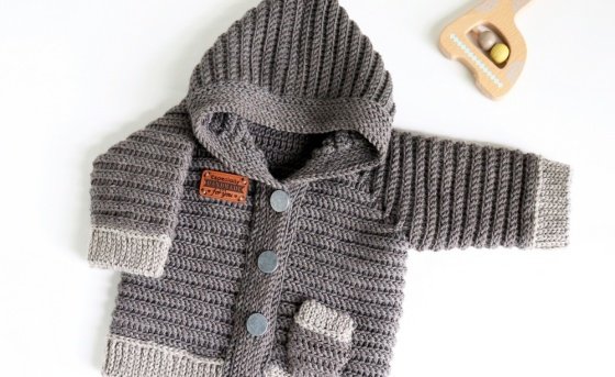 Jacket for babies/children "Artur",  Raglan sleeve, Sizes: 0 m.- 5 y.